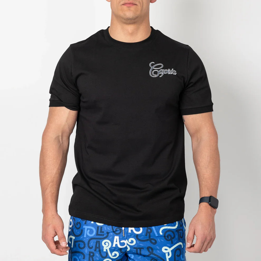 Capria Signature Luxury Capria T-Shirt - Black